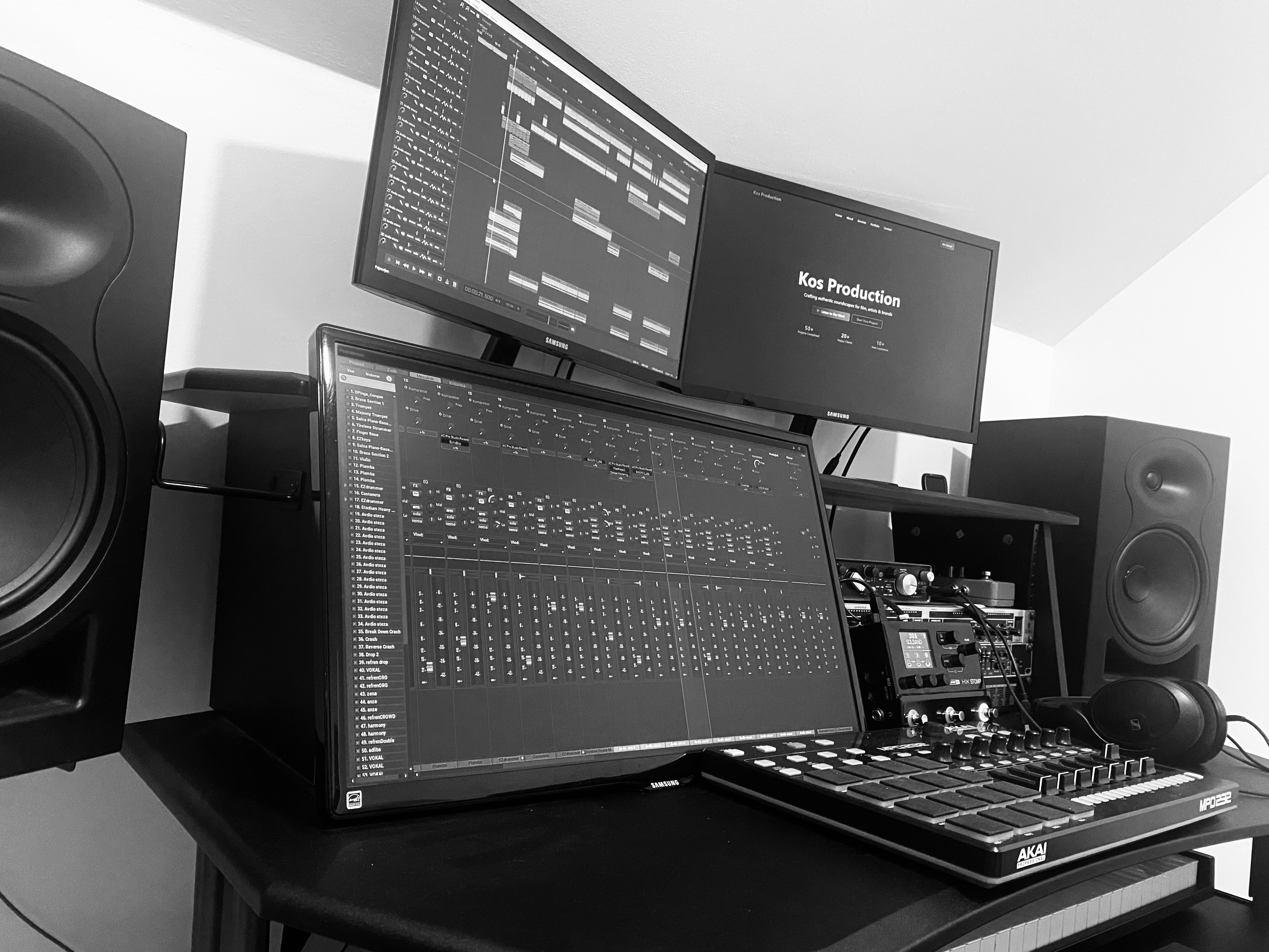 Kos Production Studio - Production Setup